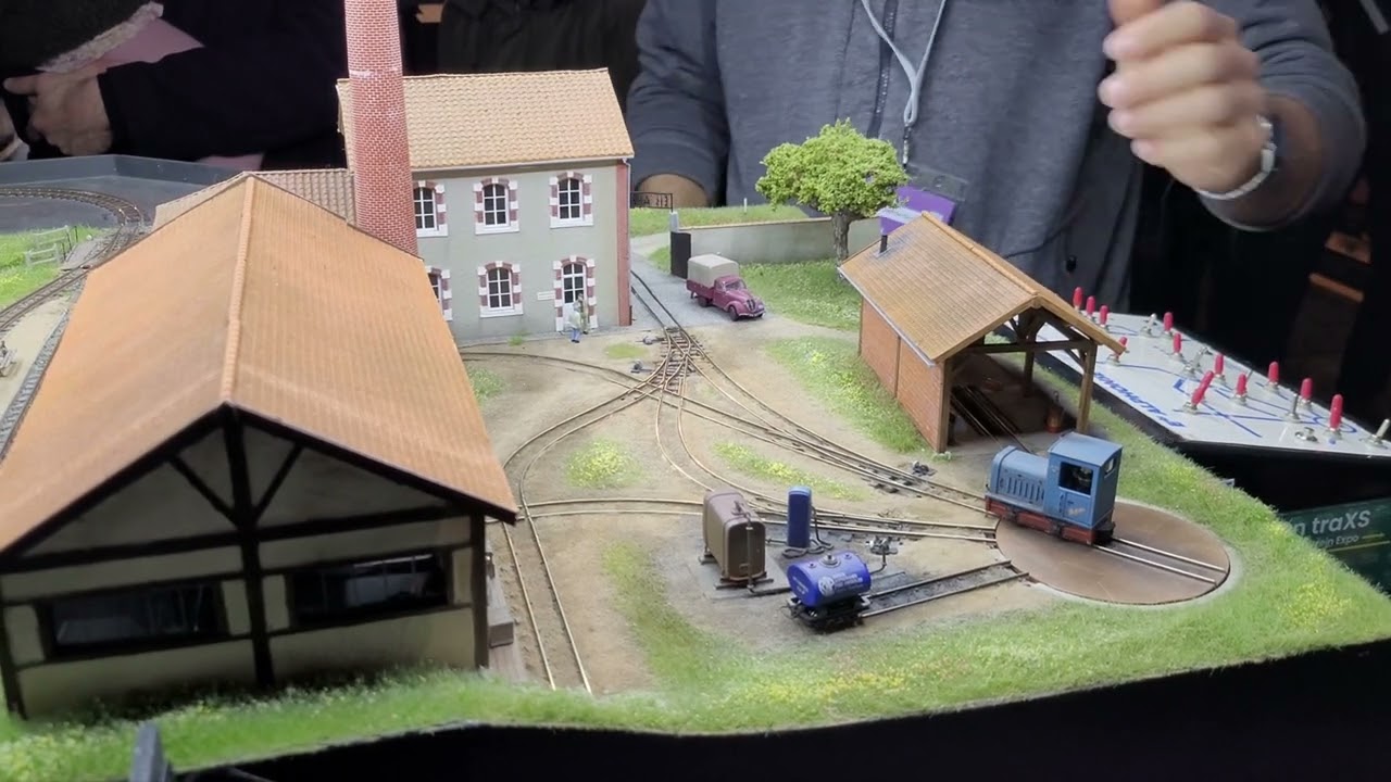 Modeltrein Expo On TraXS 2024 in Utrecht - Etablissement Alphonse vom Sylvain Costes