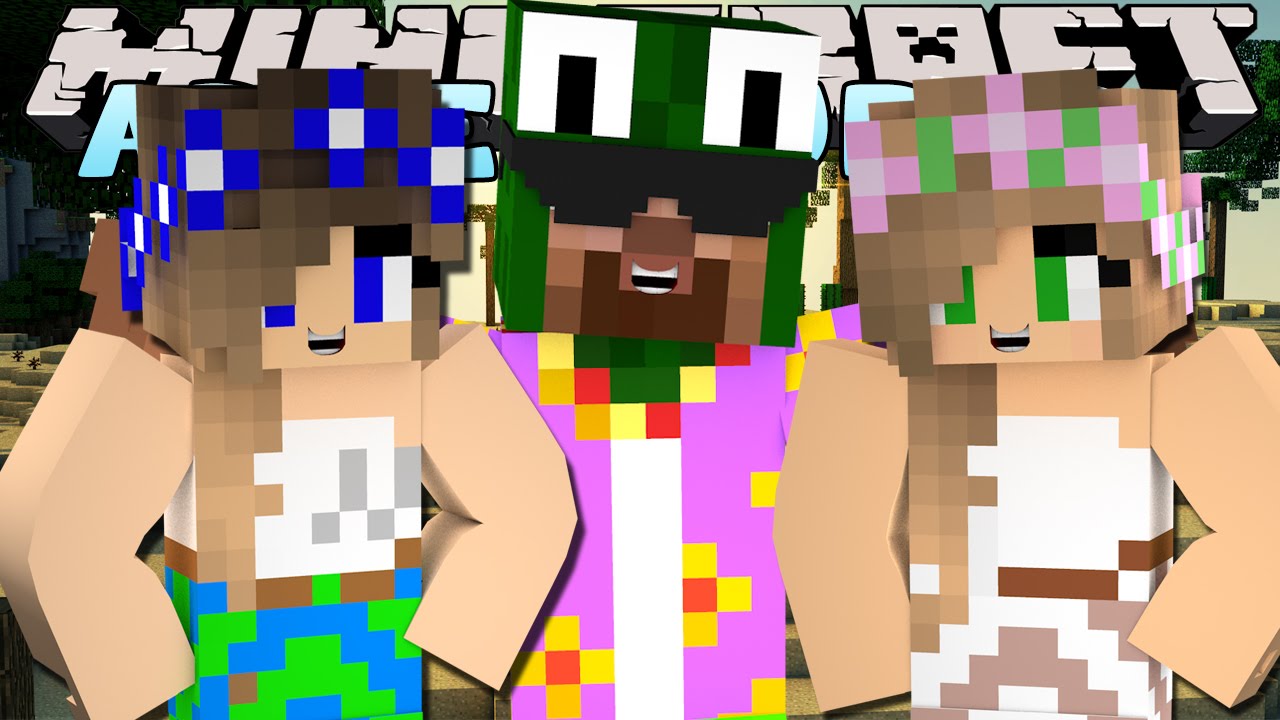 Minecraft - Little Kelly Adventures : DAY AT THE BEACH!