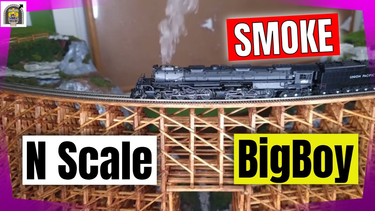 Broadway Limited's N Scale BigBoy with Smoke - Review - DaBob's ManCave