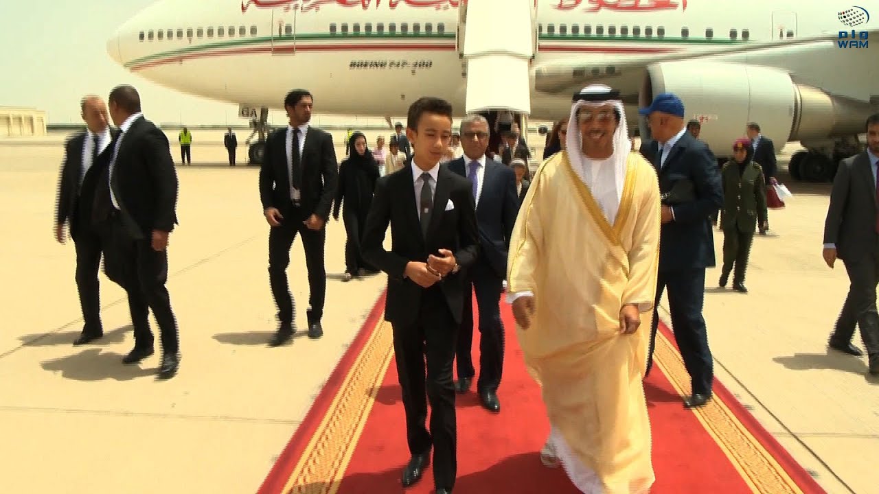 ولي عهد المغرب يصل إلى البلاد