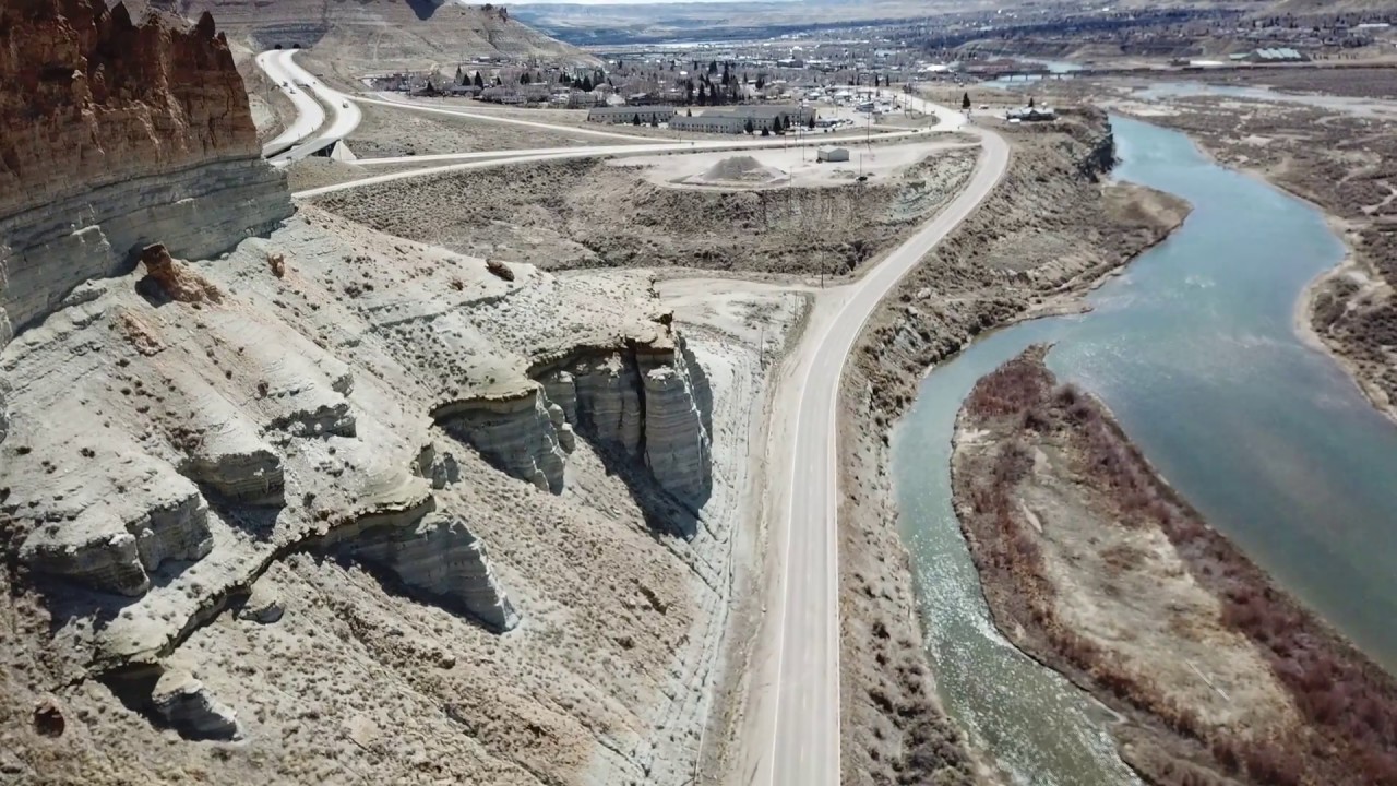 Drone Green River, Wyoming