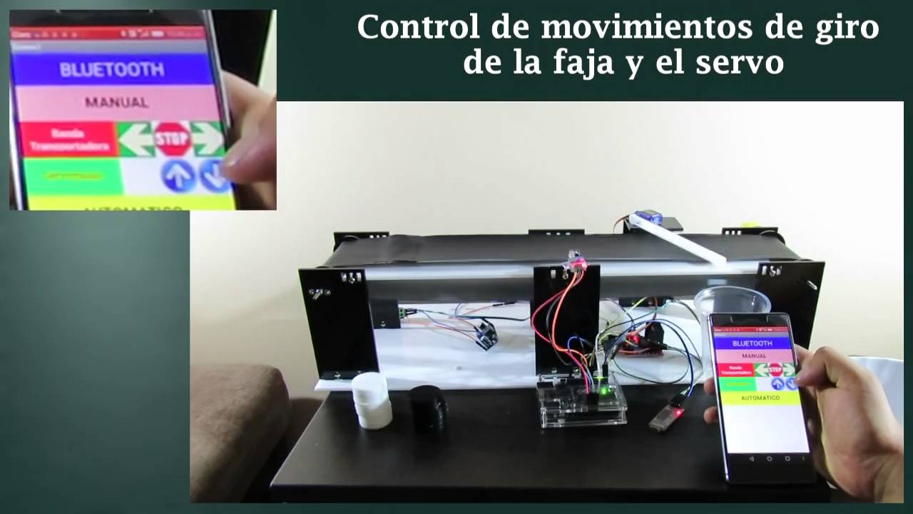 Proyecto N°2: Faja Transportadora con Arduino - www.ecopech.net