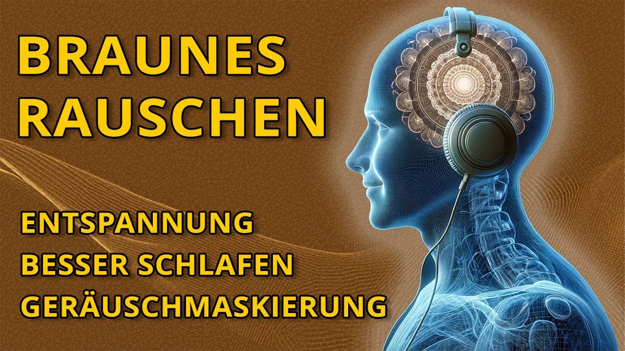 Braunes Rauschen | Brown Noise:  Tiefenentspannung (auch f&uuml;r Tiere) & Heilung - 2,5h