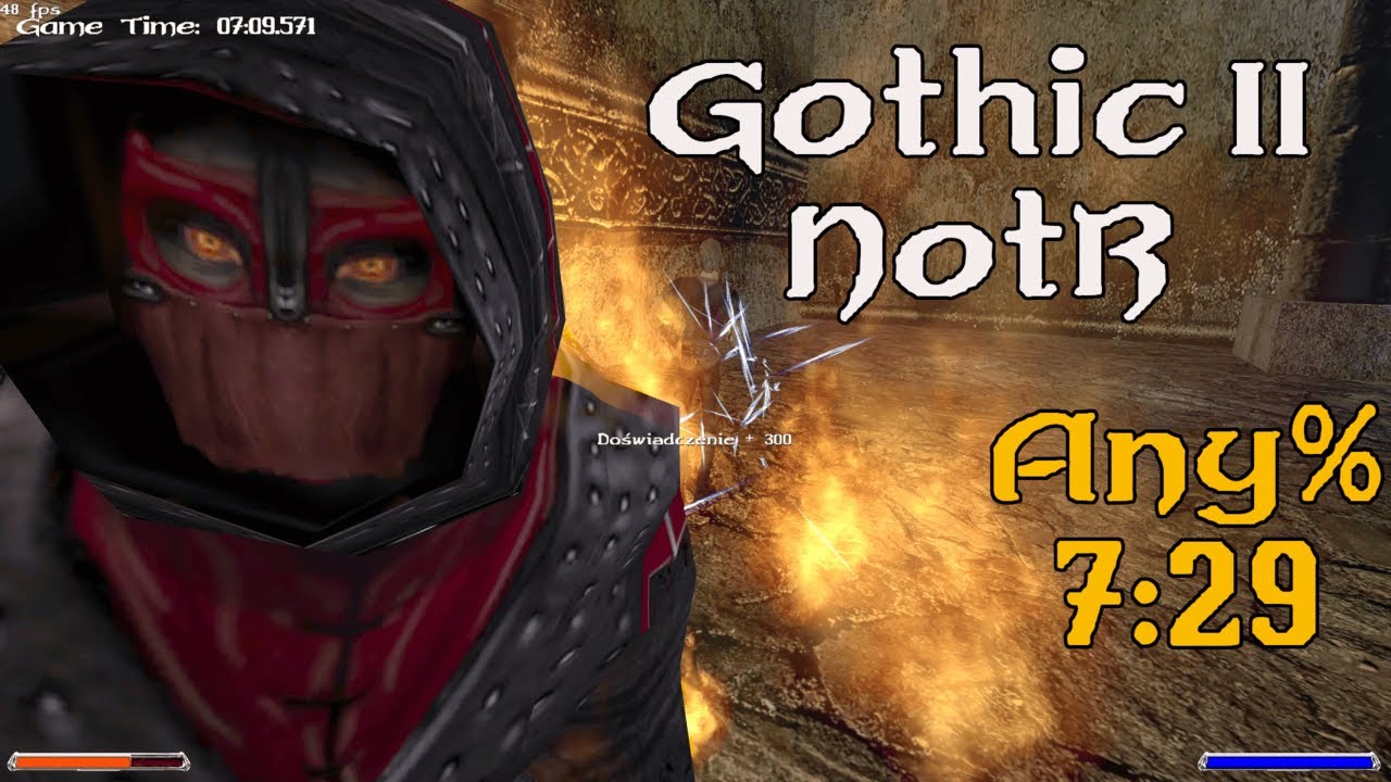 Gothic 2 NotR Any% Speedrun in 7:29 (Former WR)