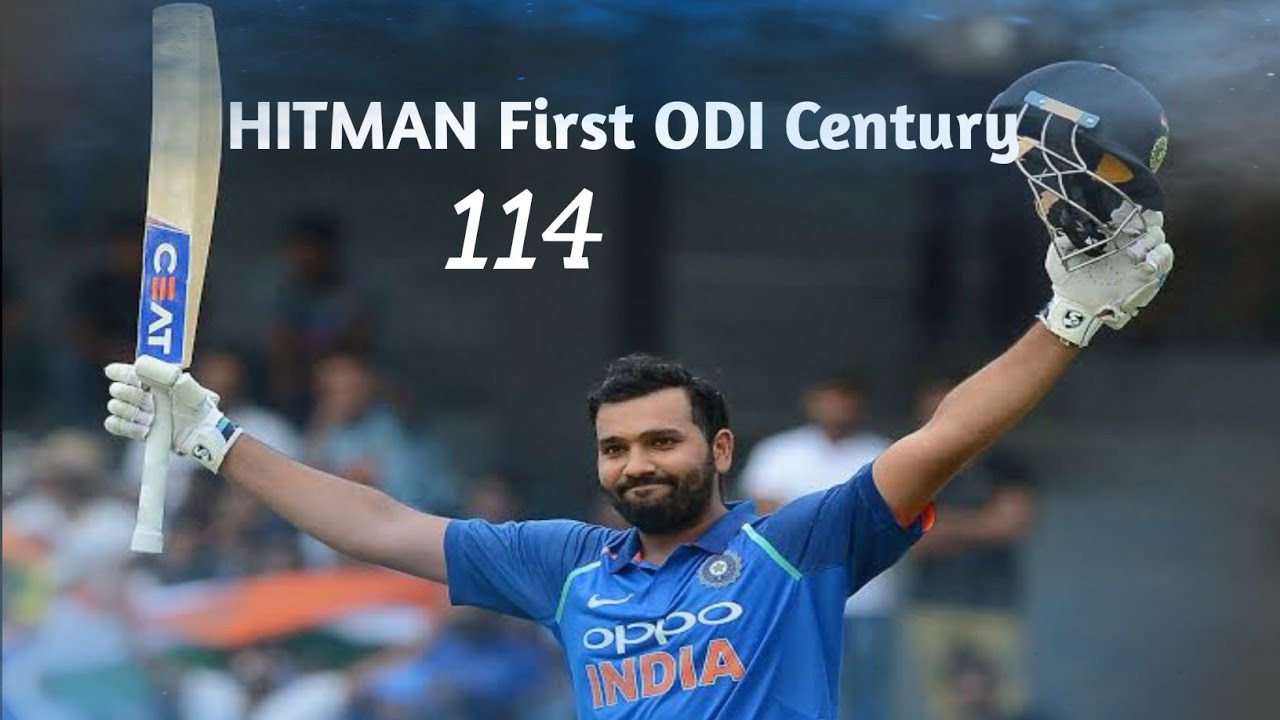 Rohit Sharma First Odi Century | Hitman Century Against Zimbabwe 2010.
