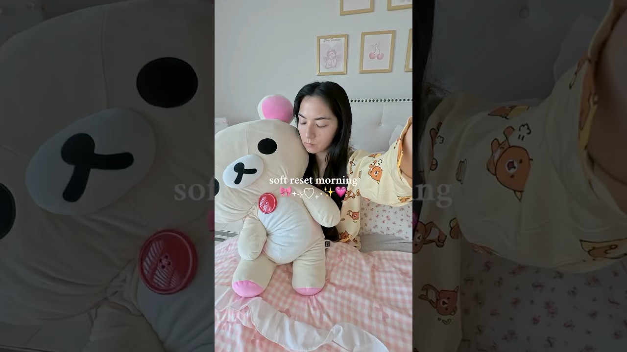 Уютная, но продуктивная утренняя рутина ☁️💗