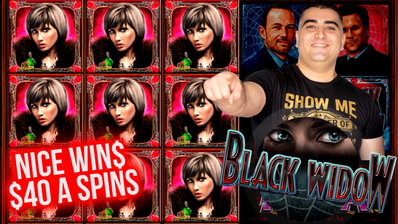High Limit BLACK WIDOW Slot Machine - Nice WIN$ On $40 Bets | SE-1 | EP-26