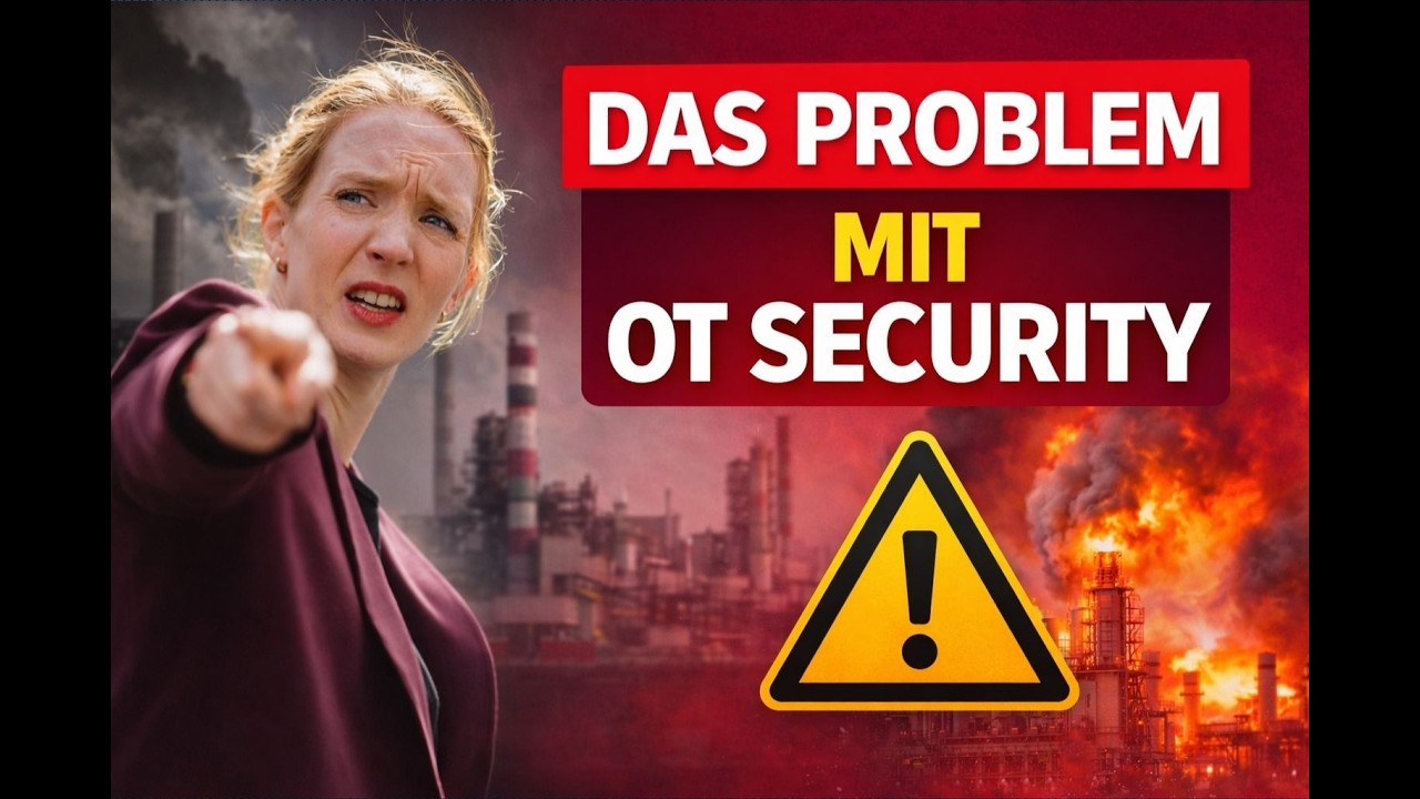Wenn Hacker Maschinen angreifen: OT-Security und reale Risiken in der Produktion | Sarah Fluchs