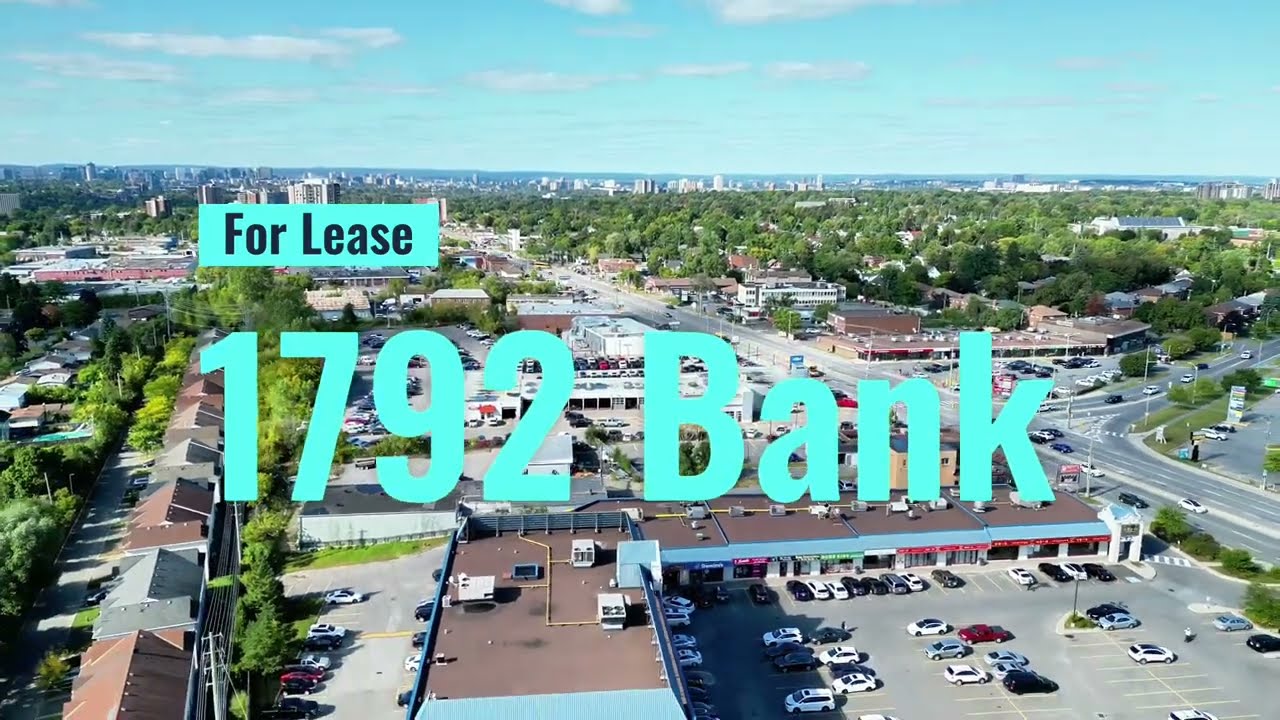 🏢 Retail Space For Lease: 1792 Bank St 🏢