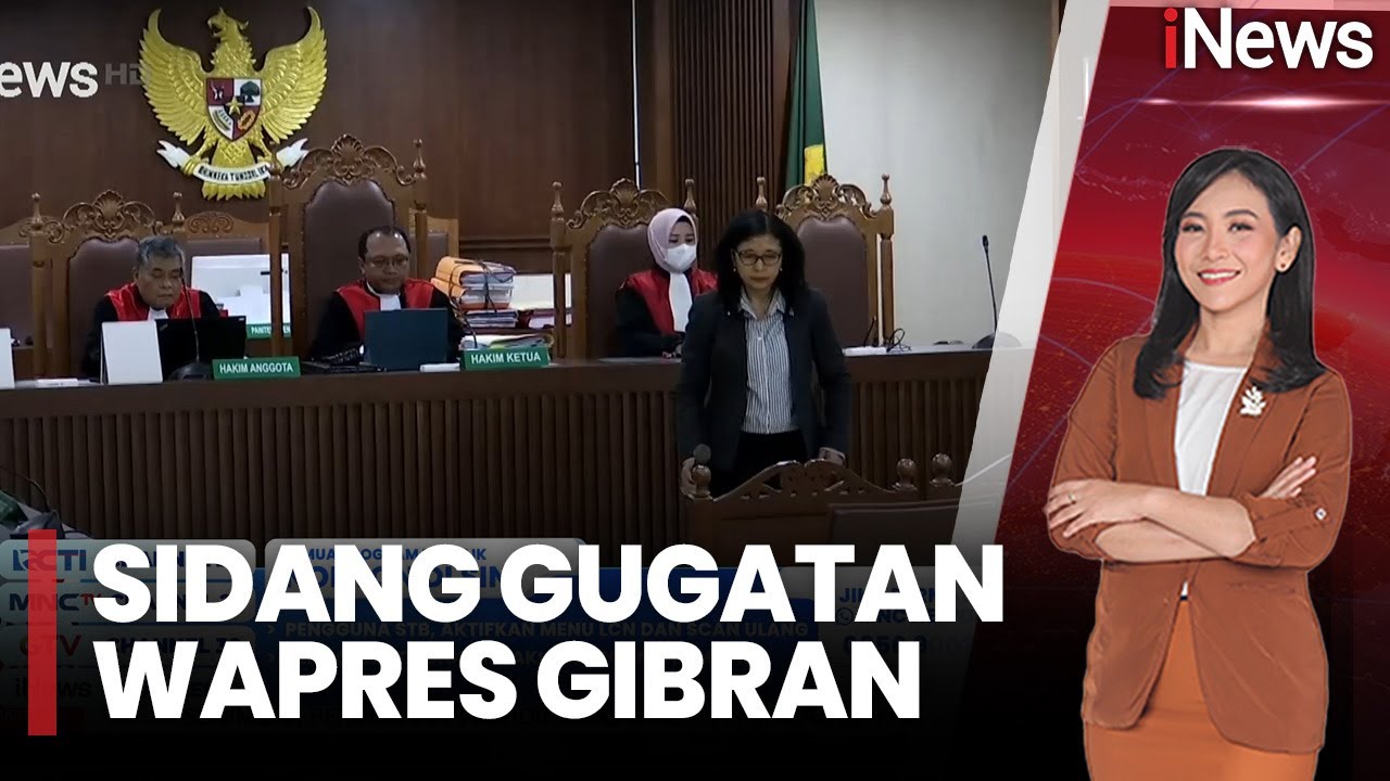 Sidang Gugatan Wapres Gibran, Kubu Gibran Hadirkan Ida Budhiati |iNews Sore (14/12)