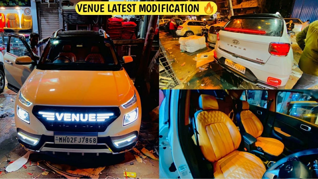 HYUNDAI VENUE NEXT LEVEL MODIFIED | 2021 VENUE MODIFICATION | VENUE BASE TO TOP | INTERIOR | STEREO
