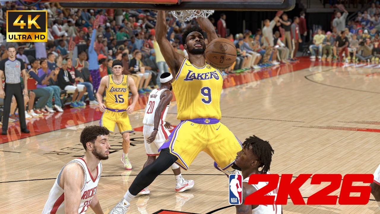 LeBron James vs. Kevin Durant! 😱 Lakers vs. Rockets | NBA 2K26 Sim (Mar 16) 4K Ultra Realistic