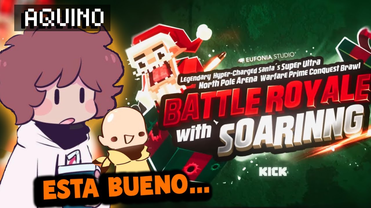 AQUINO REACCIONA MINI TRAILER De BATTLE ROYALE with SOARINNG 😱🎅