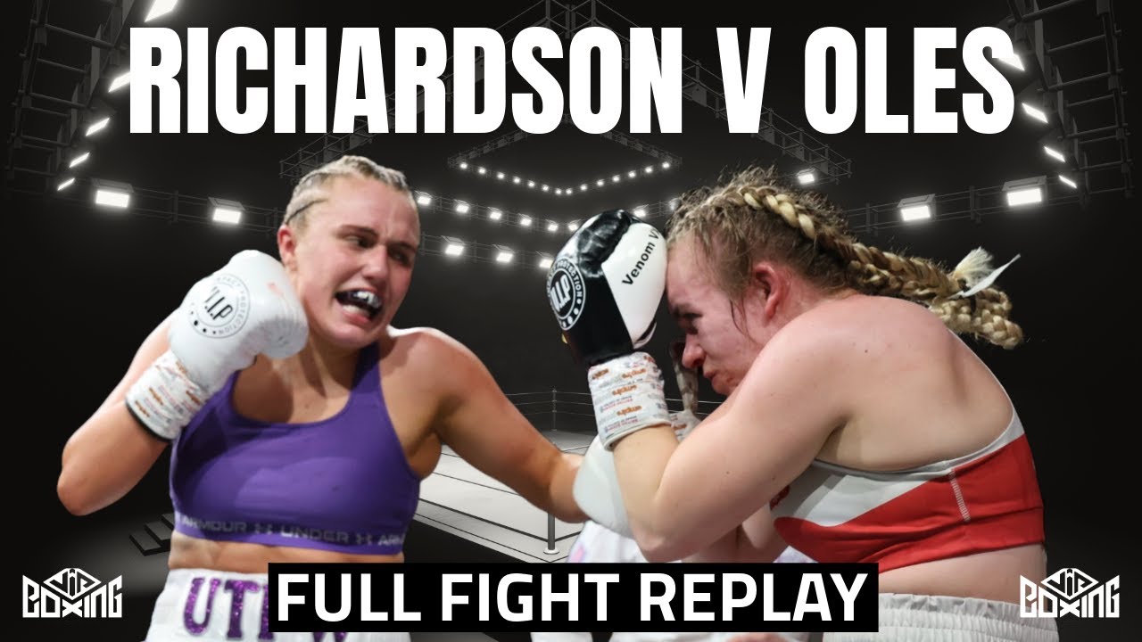 FULL FIGHT REPLAY | Gemma Richardson v Angelika Oles
