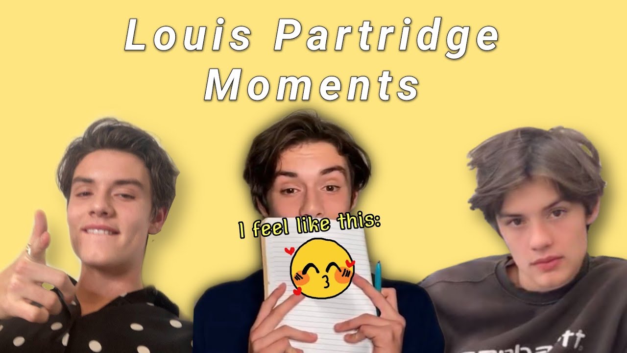 Louis Partridge sendo o Louis partridge por 2 min funny moments