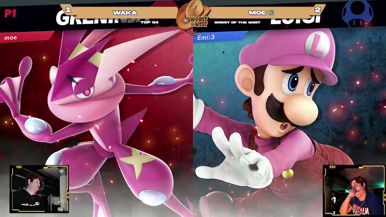 WotW#10 Singles - PSK | WaKa (Luigi) Vs. TIDE | Moe ඞ  (Greninja) Losers Semi-Final