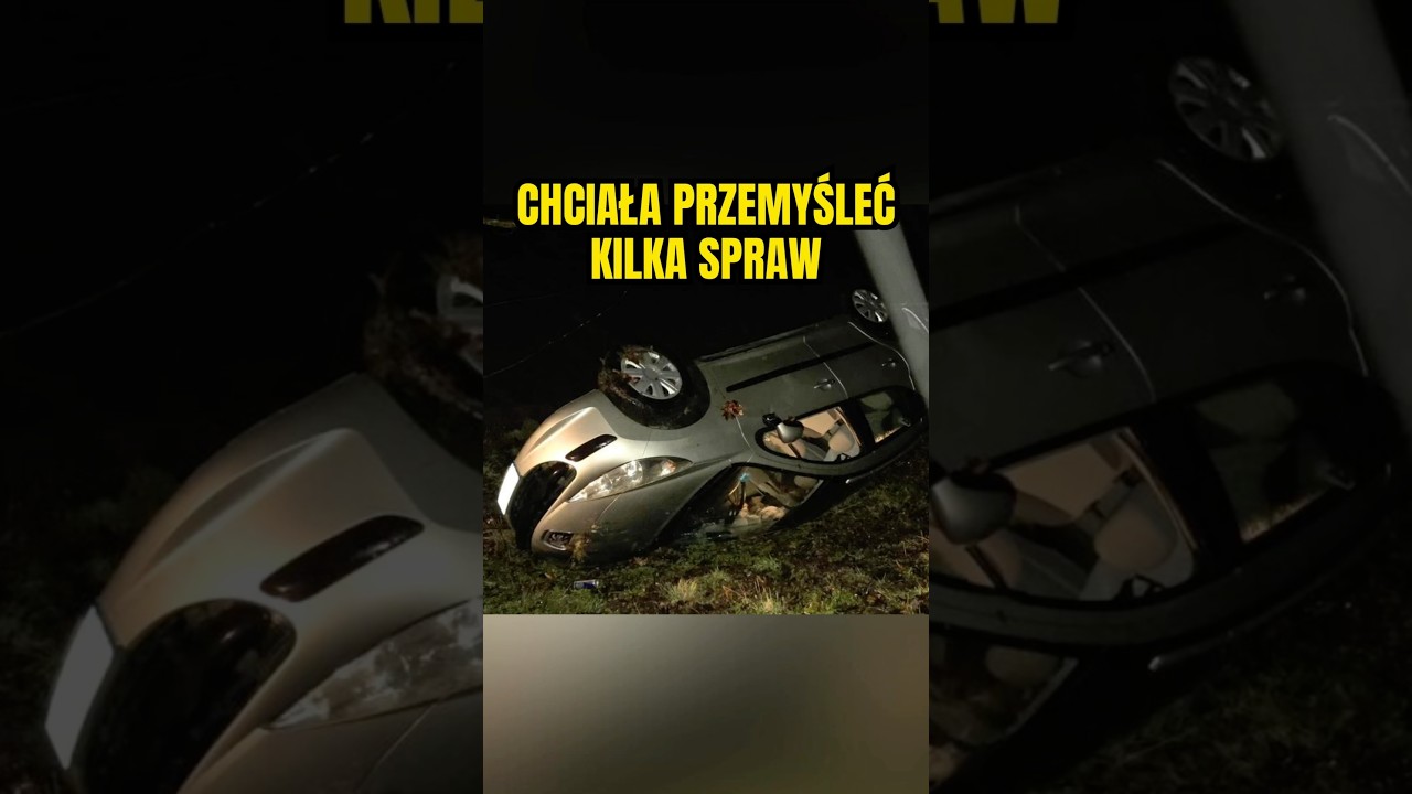 26-latka chciała przemyśleć kilka spraw więc pojechała się przejechać💁&zwj;♂️ #policja #brzeg