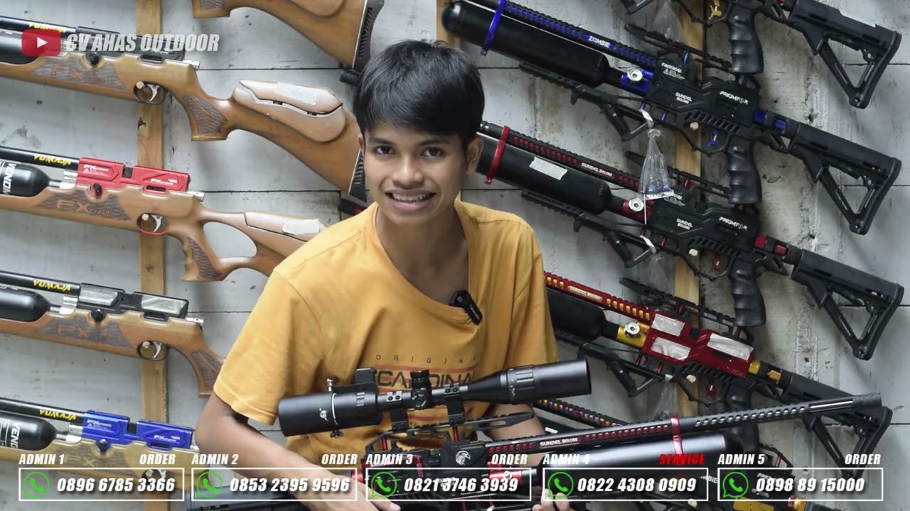 REKOMENDASI SENAPAN ANGIN PCP BOCAP 500CC SUNDEL BOLONG | PROMO MEI 2023
