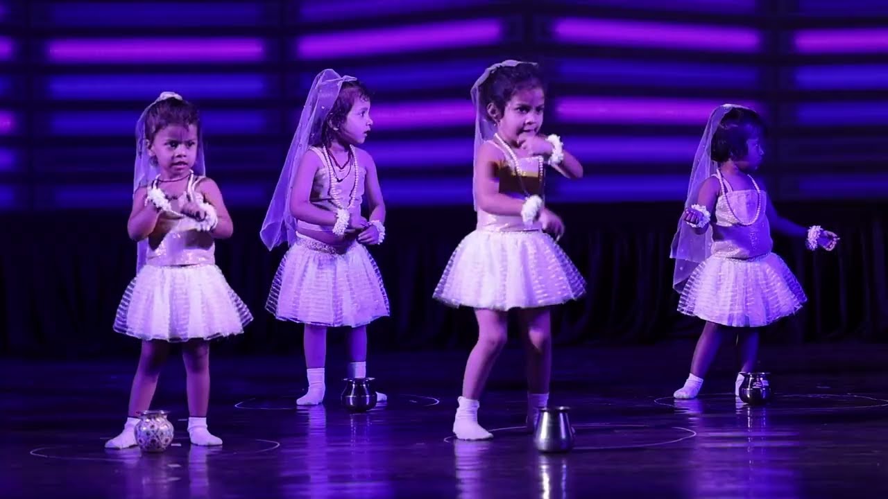 Radha Dance | Cheerful Mind Academy Annual Day 2025 | Playgroup Children