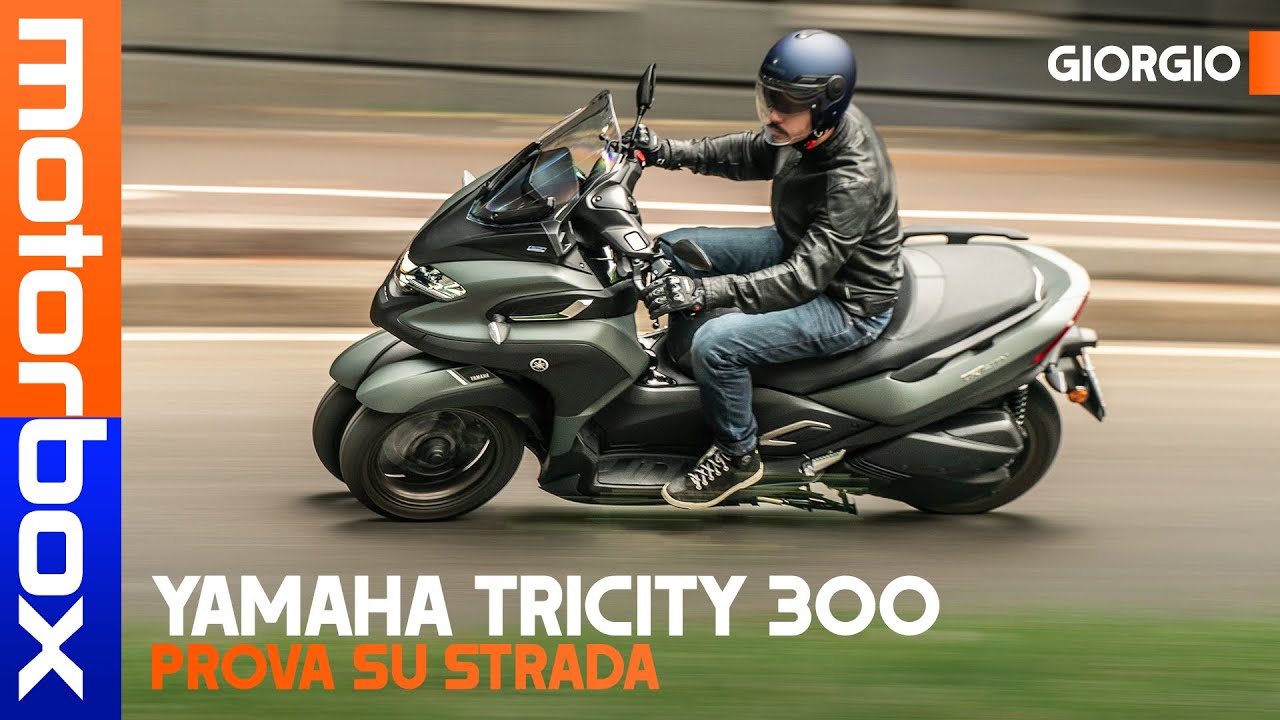 Yamaha Tricity 300 | Il test del più potente tra gli scooter a 3 ruote dei Tre Diapason