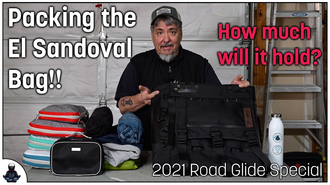 El Sandoval Bag - First impressions and packing the bag for a 15 day tour. How much will it hold??
