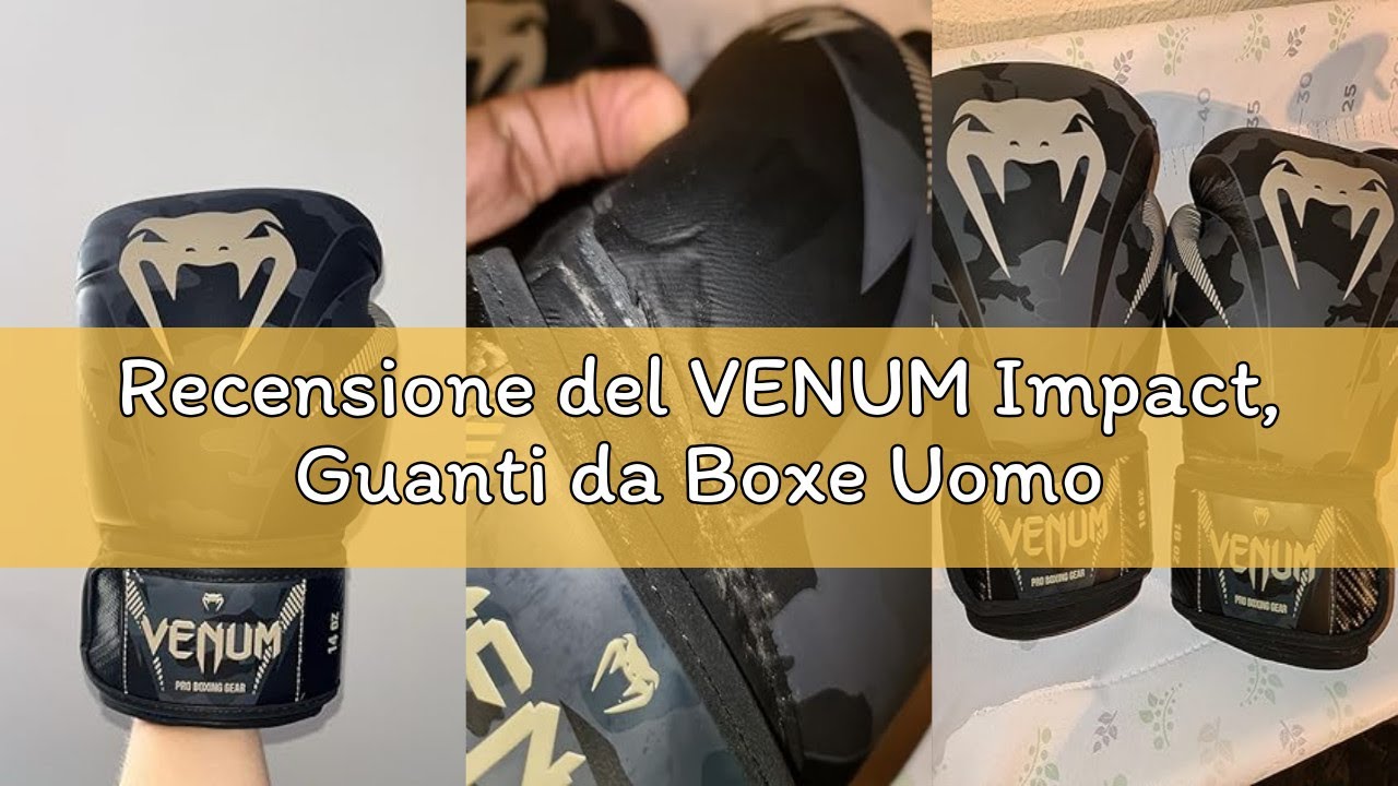 Recensione del VENUM Impact, Guanti da Boxe Uomo