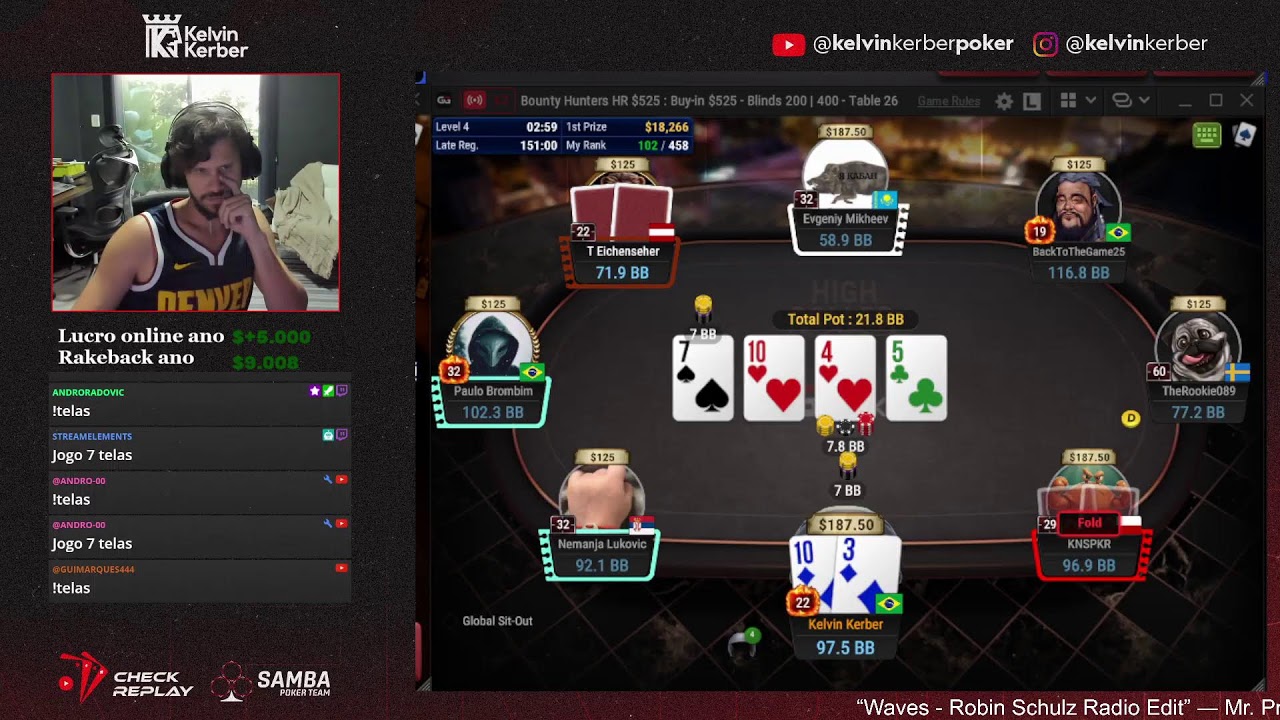 Kelvin Kerber Live Stream