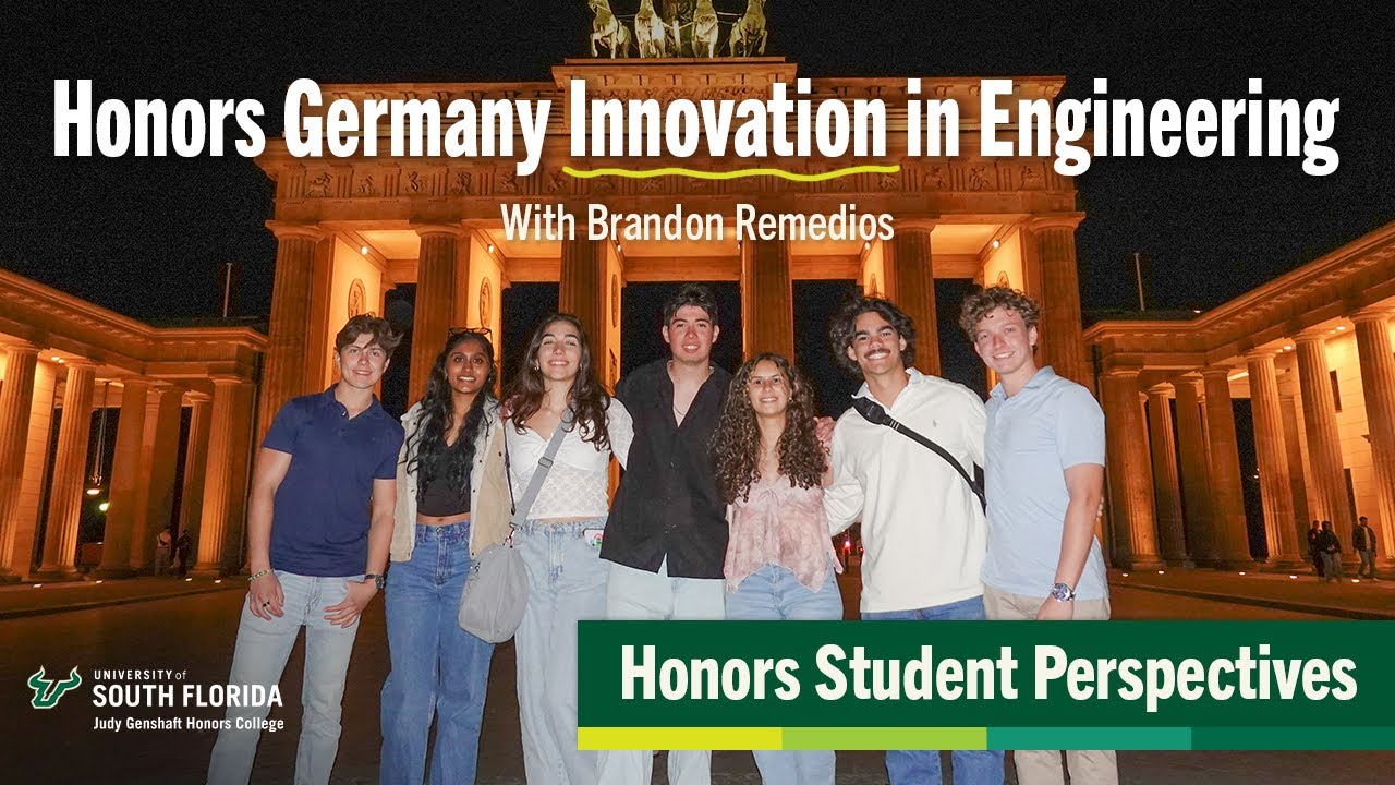 Honors Germany Innovation in Engineering With Brandon Remedios