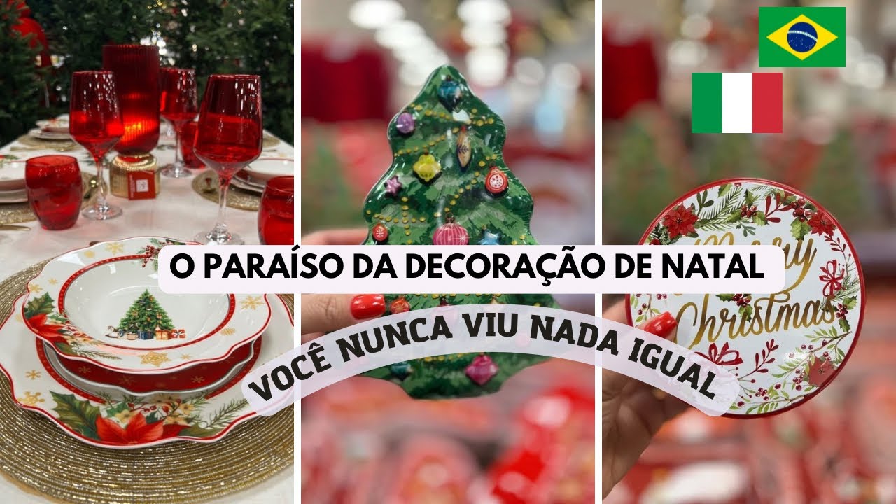 O PARAÍSO DA DECORAÇÃO DE NATAL 🎄- NÃO SE VER EM NENHUM OUTRO LUGAR 