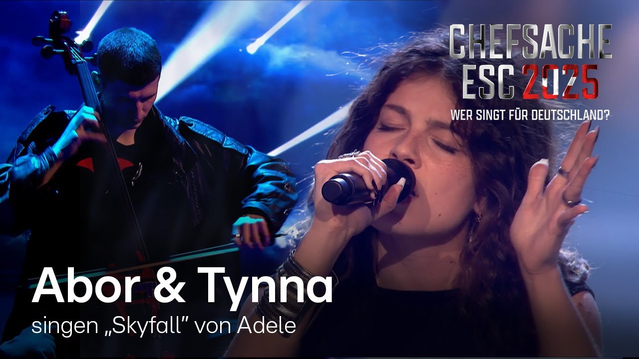 Abor & Tynna – Skyfall (Adele Cover) 😥​  ​​| Chefsache ESC 2025 🎤