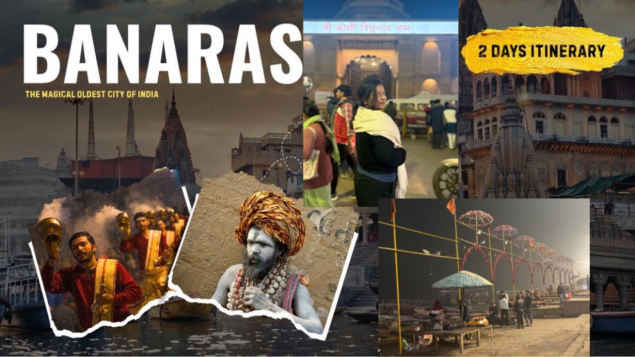 Banaras Vlog Day 1 | Dashashwamedh Ghat, Ganga Aarti & Banaras Street Food #varanasi #gangaaarti 