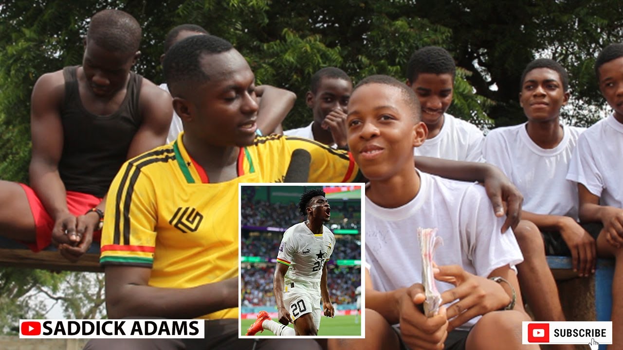 Accra Academy Students Praises Black Stars Player Kudus Mohammed For Given Hope To Ghanaians.