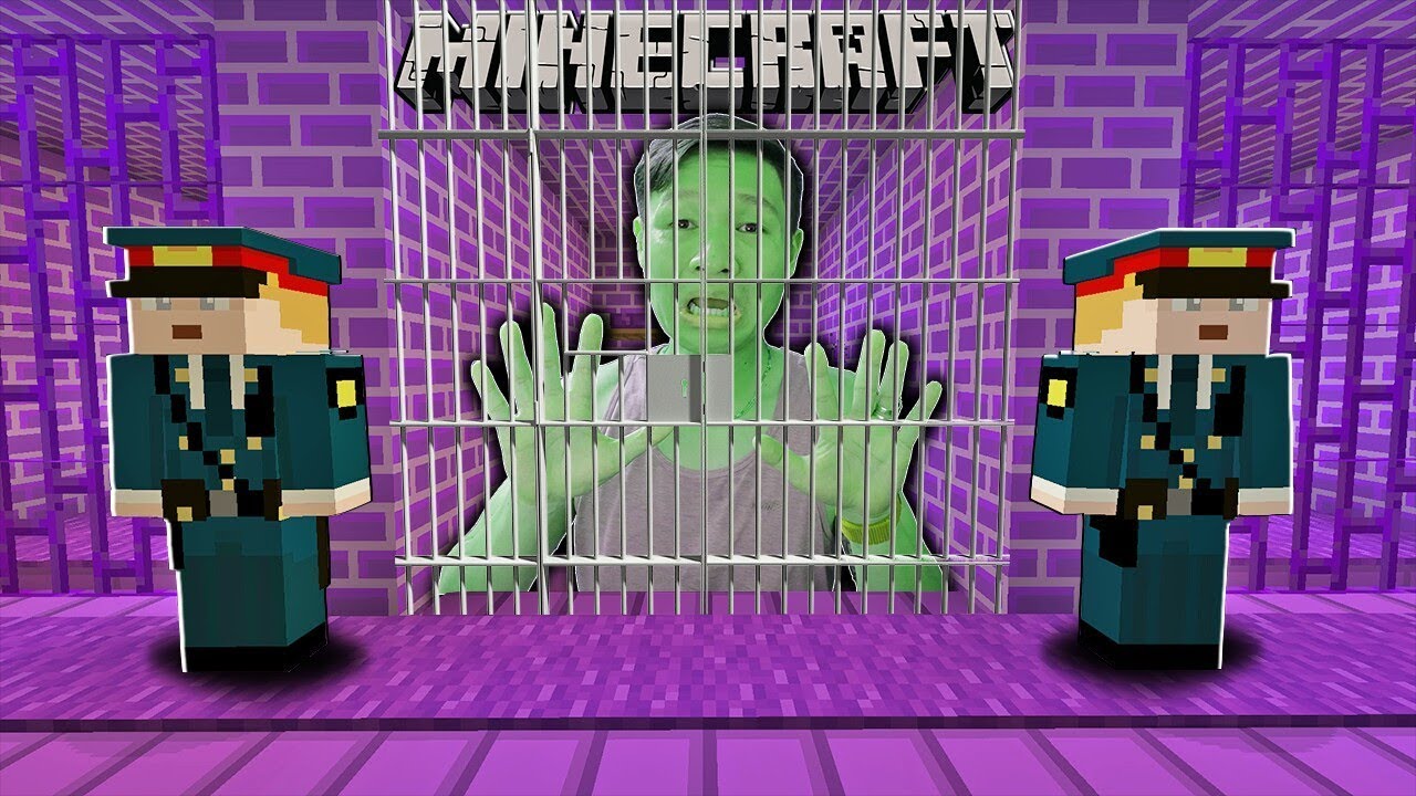 SLENDERMAN THỬ THÁCH VƯỢT NGỤC KHỎI NHÀ TÙ BỊ NHIỄM ĐỘC NGUY HIỂM CỦA MINECRAFT