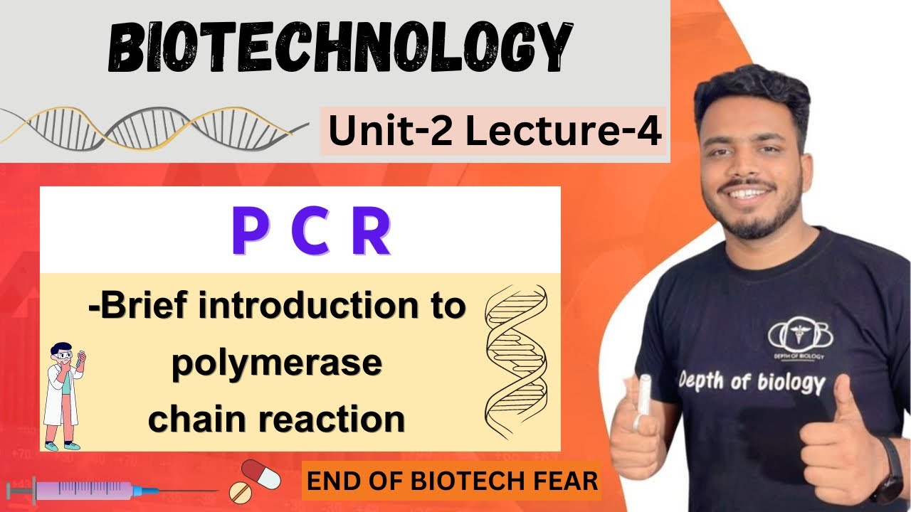 brief introduction to PCR || Polymerase chain reaction || PCR Biotechnology || PCR depth of biology