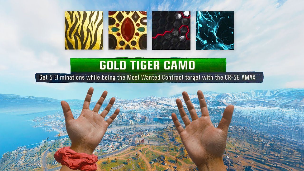 Warzone Camos just got Easy