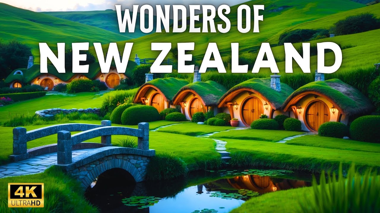 Wonders of New Zealand | The Most Breathtaking Places in New Zealand | Travel Video 4K