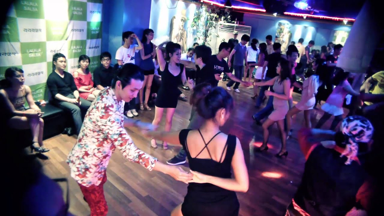 Jin(aka The Dancer) Salsa Dancing in Korea & Japan Salsa Festival