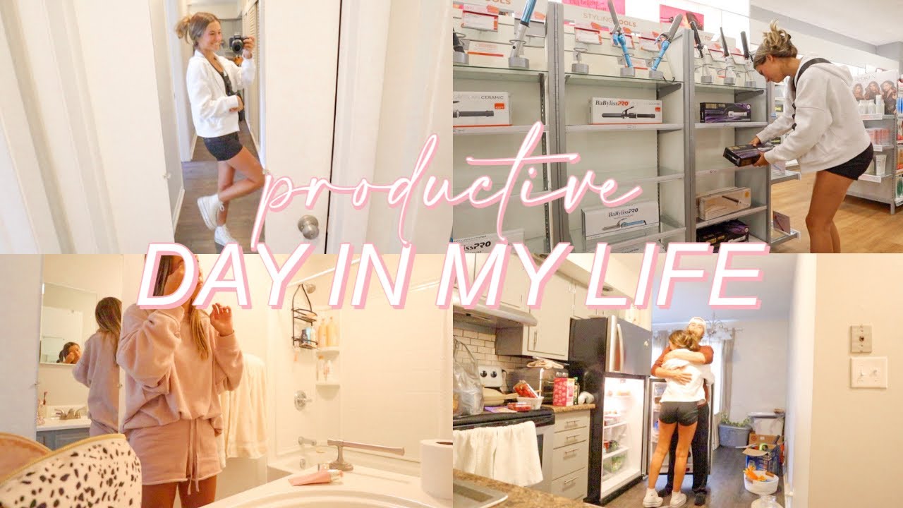 PRODUCTIVE DAY IN MY LIFE (in our new apartment!) *running errands, groceries, + ordering furniture*