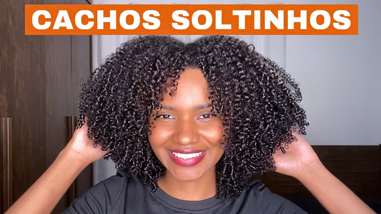 COMO DEIXAR O CABELO SOLTINHO | CRESPO E CACHEADO