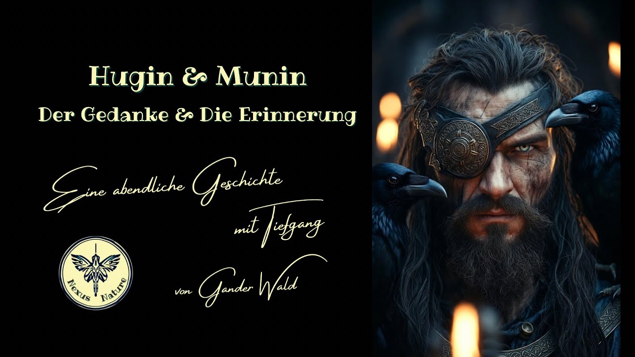 ✨ Hugin und Munin - Der Gedanke und die Erinnerung #Podcast #Asgard