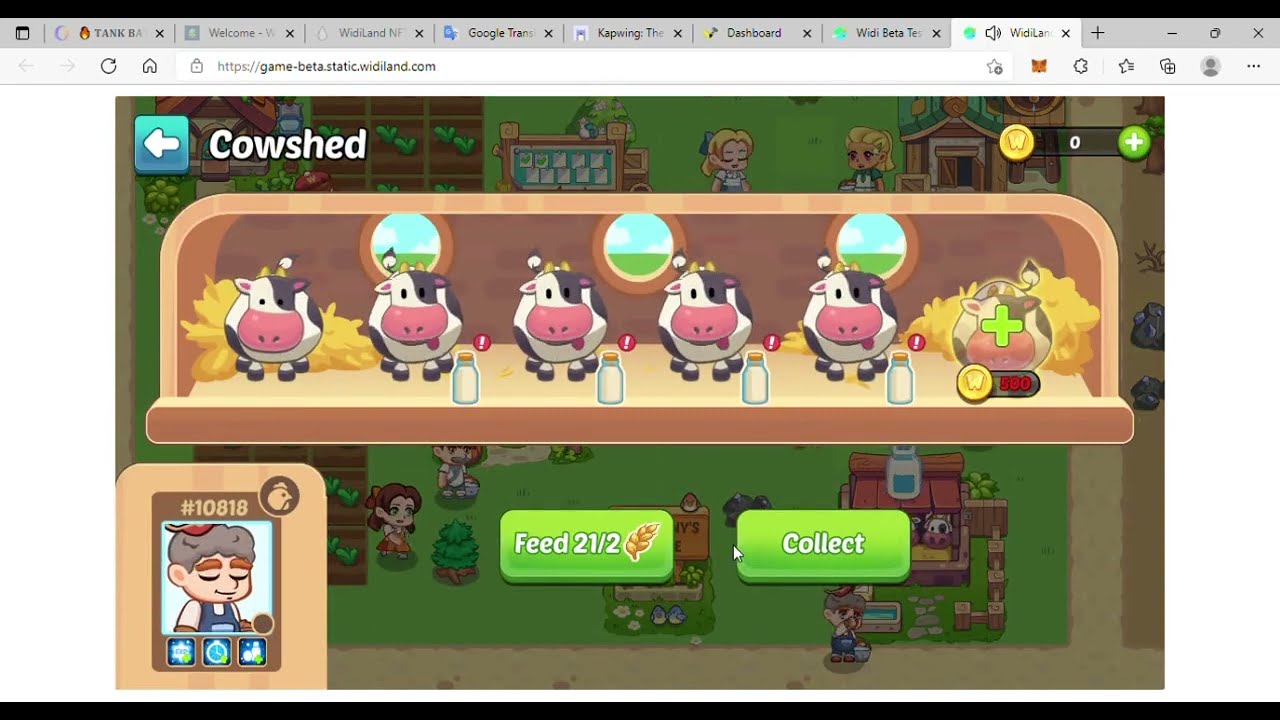 The Best Farm NFT Game | WidiLand Beta Version - Video Review Contest