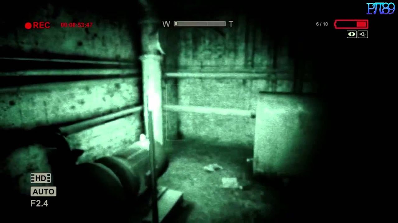 Outlast Gameplay - Basement: Gas Pumps, Main Breaker and Generator (HD)