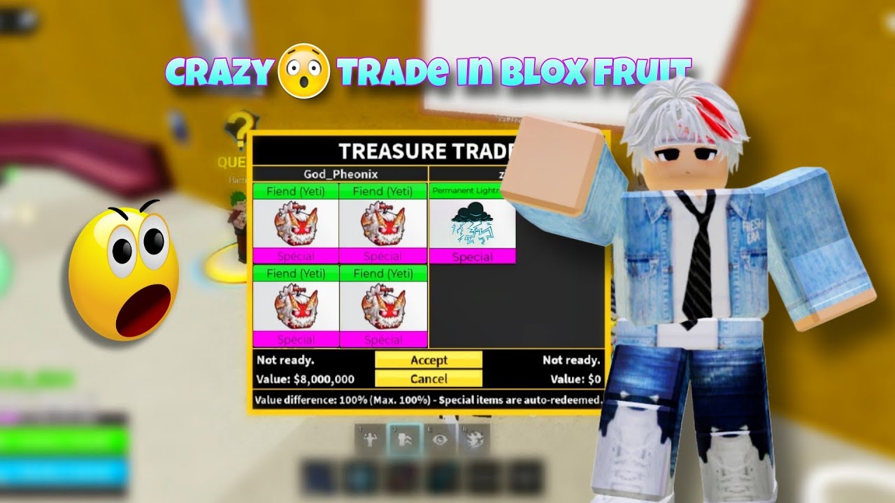 OMG... My first Best PvP Permanant Fruit + this happened in veletines event ☠️... 