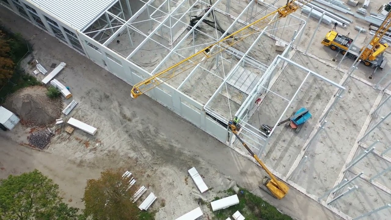 Montagewerkzaamheden buitendienst Bolsward - Ensel staalkonstrukties