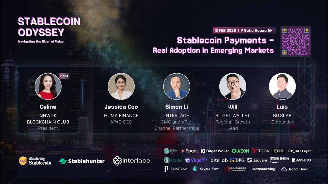 Panel 3 | Stablecoin Odyssey 2026 · Hong Kong: Stablecoin Payments Real Adoption in Emerging Markets