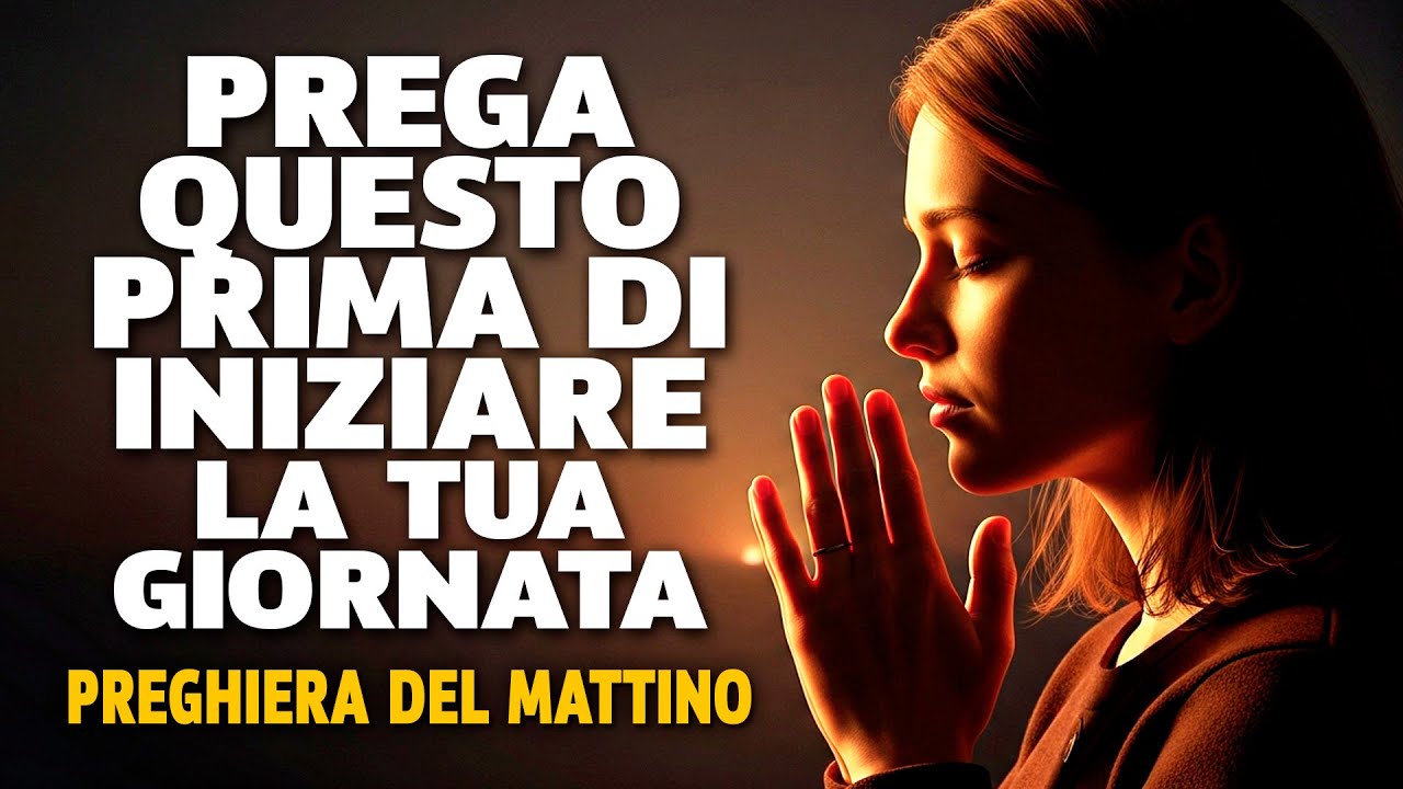 CHE LA MISERICORDIA DI DIO MI RAGGIUNGA OGGI E TRASFORMI LA MIA GIORNATA | PREGHIERA DEL MATTINO