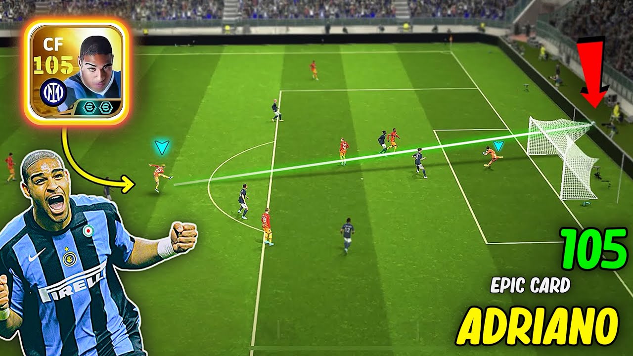 Ностальгия по PES 2006: Эпический Адриано с силой удара 101 💀🔥 Просто отправляет вратарей в могилу