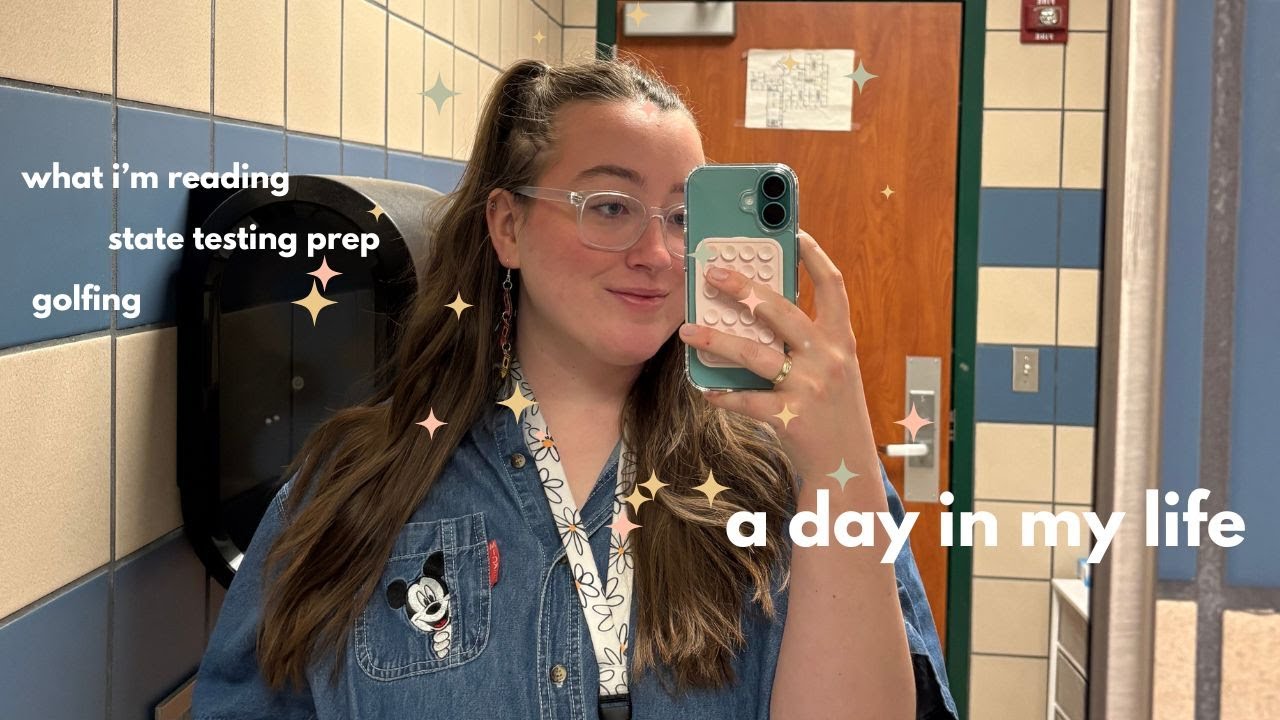 spend the day with me as a 3rd grade teacher! ✏️🏌🏼‍♀️