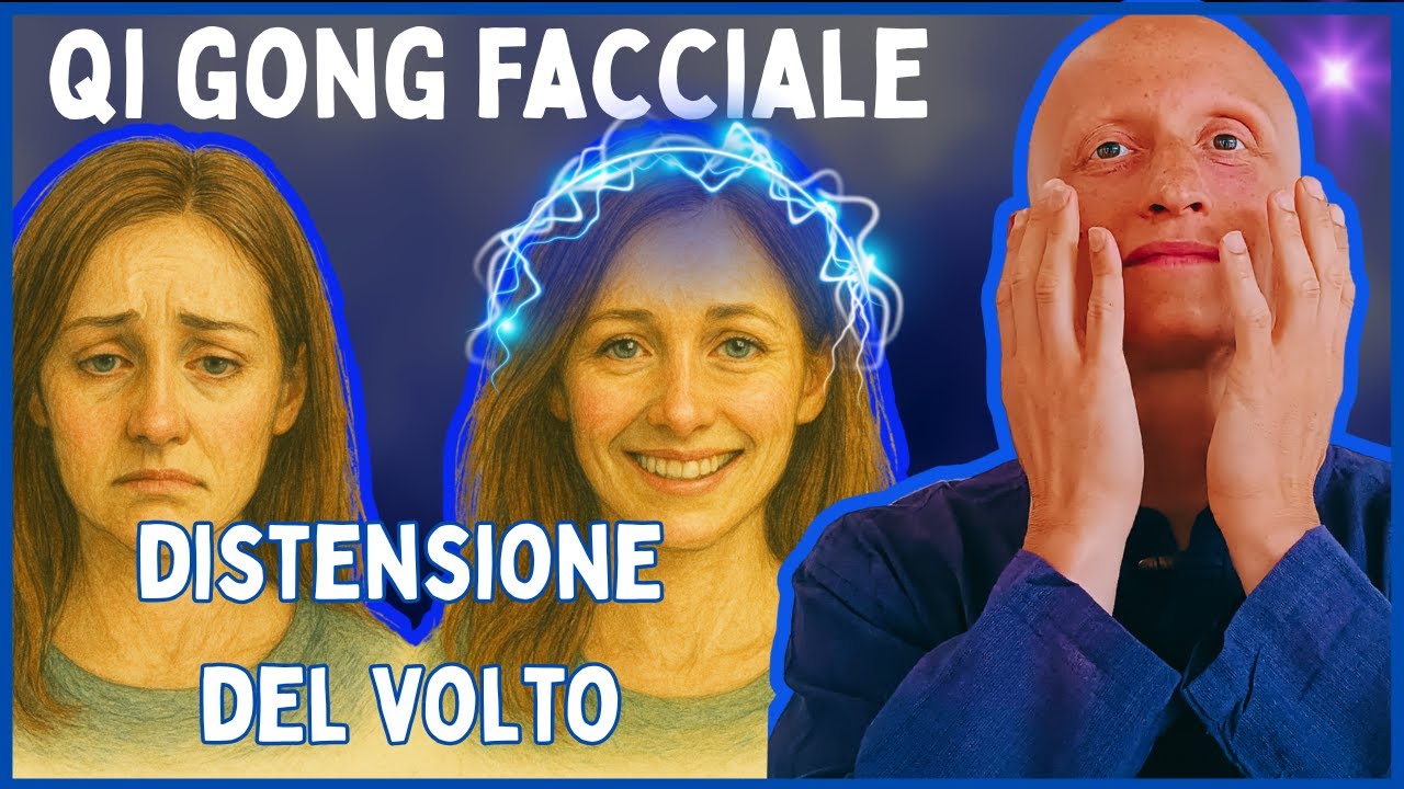10 Min Qigong Facciale di RINGIOVANIMENTO del Viso | 8 Tecniche Energetiche Routine Mattutina