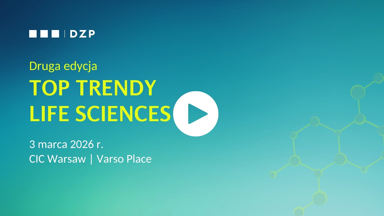 Konferencja DZP | Top Trendy Life Sciences 2026 | wideorelacja